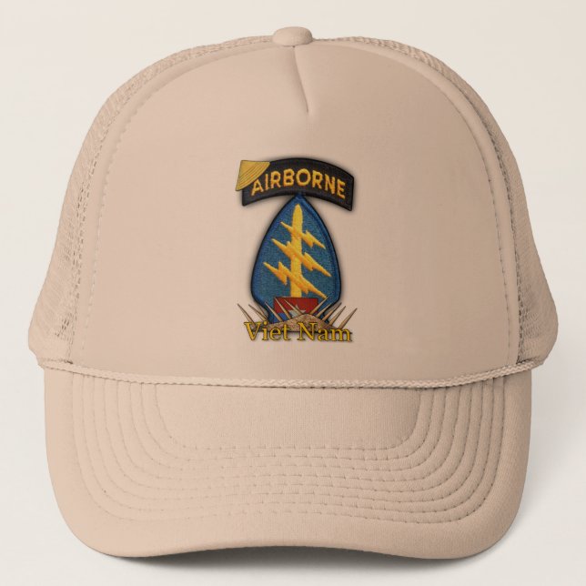 casquette de guerre de Vietnam de forces spéciales (Devant)
