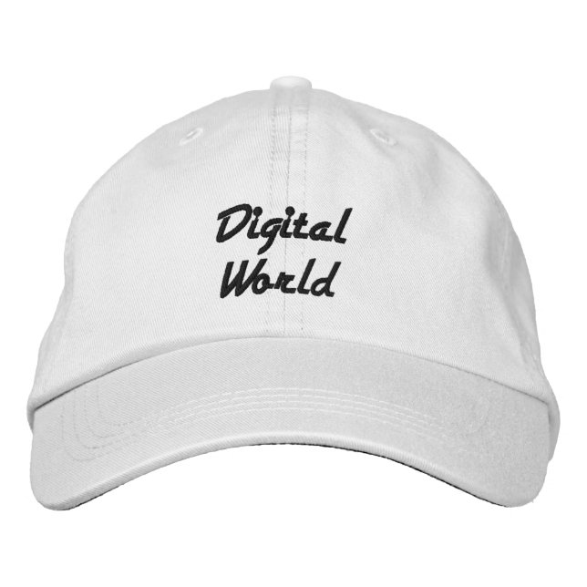 Casquette de haute qualité pour le monde numérique (Devant)