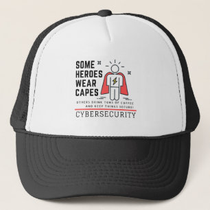Casquette de héros de la cyber-sécurité