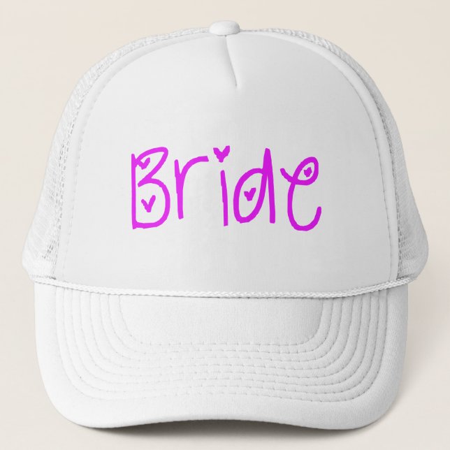 Casquette de jeune mariée (Devant)