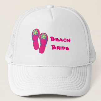 Casquette de jeune mariée de plage : Conception