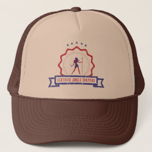Casquette de joint de femme de jungle