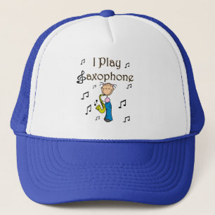 Casquette de joueur de saxophone