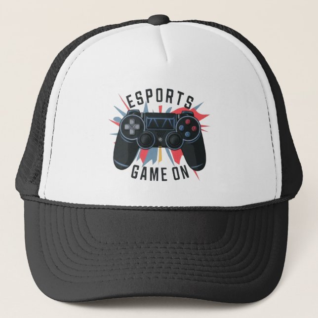Casquette de joueur d'esports (Devant)