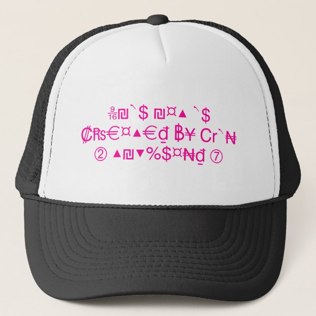 casquette de kinz (Devant)