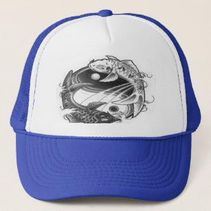 casquette de koi de yang de yin