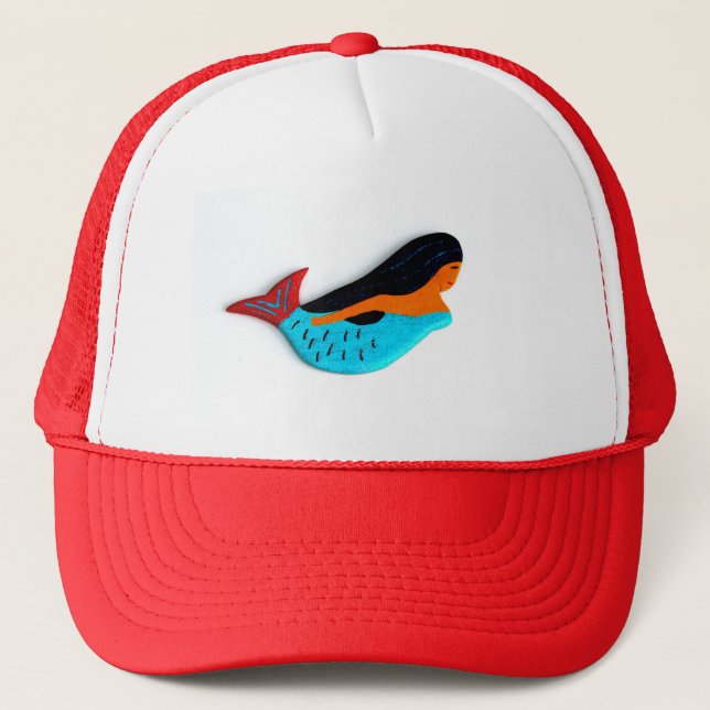 casquette de la brunette mermaid (Devant)