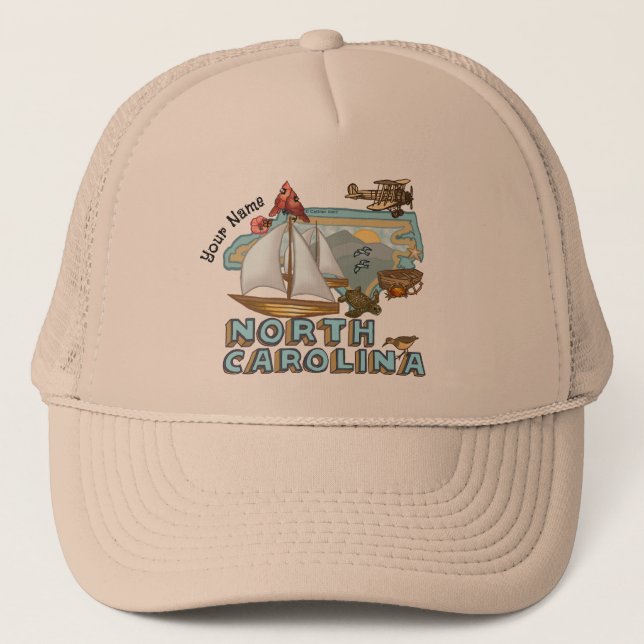 Casquette de la Caroline du Nord (Devant)