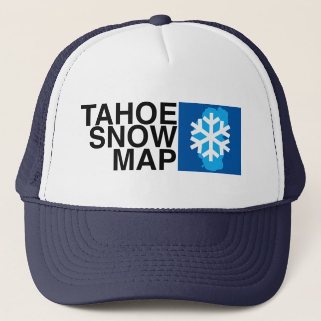 Casquette de la carte de neige Tahoe (Devant)
