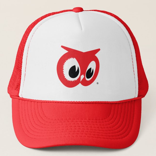 Casquette de la Chouette rouge - Chapeau de camion (Devant)