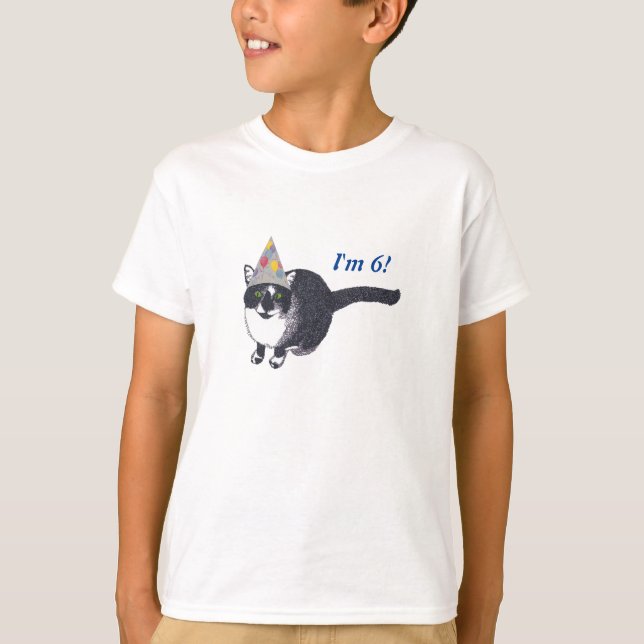 Casquette de la fête des chats mignon Tshirts d'âg (Devant)
