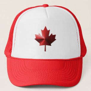 Casquette de la feuille d'érable du drapeau du Can