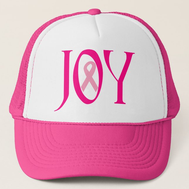 Casquette de la joie du cancer du sein (Devant)