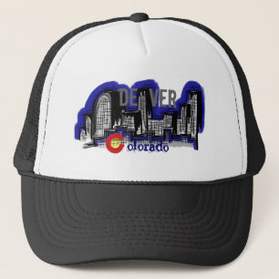 Casquette de la ligne d'horizon Denver Colorado