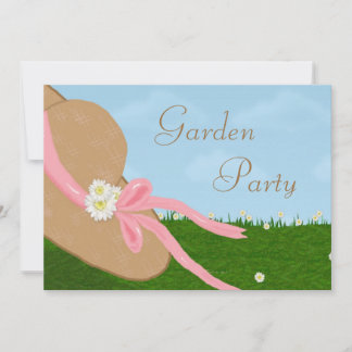 Casquette de la paille Daisies Jardin Invitation à