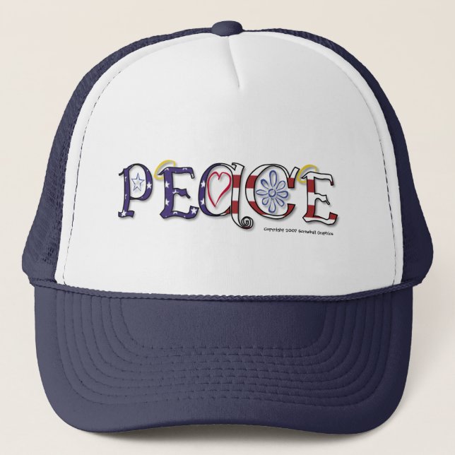 Casquette de la paix (Devant)