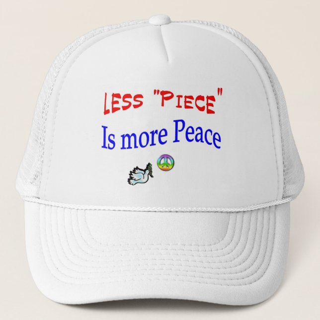 Casquette de la paix mondiale (Devant)