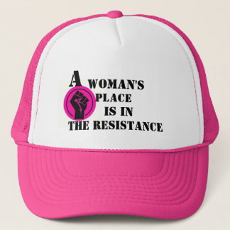 CASQUETTE DE LA PLACE D'UNE FEMME