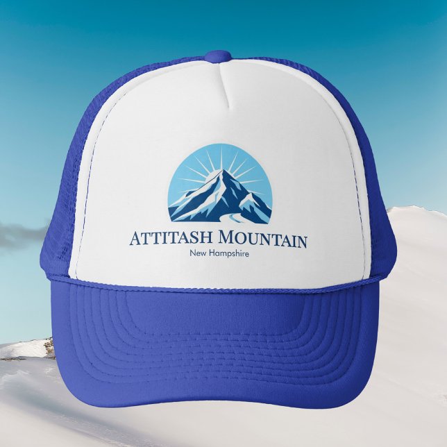 Casquette de la station de ski Attitash Mountain N (Créateur téléchargé)