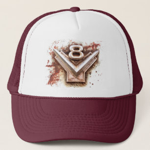 Casquette De la voiture classique : Vieil emblème rouillé