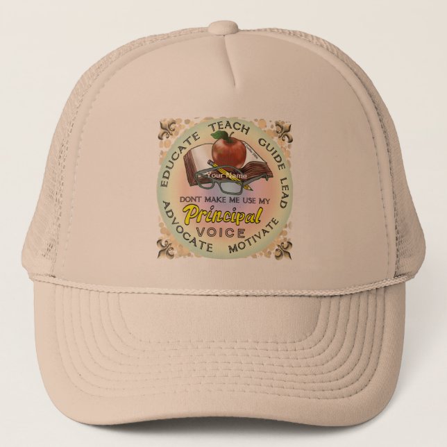 Casquette de la voix principal de l'école (Devant)