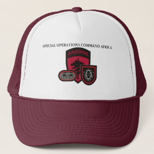Casquette de l'Afrique de commande d'opérations
