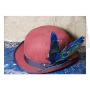 Casquette de lanceur avec la plume de paon