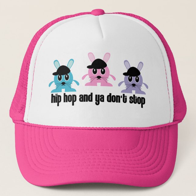 Casquette de lapins de hip hop (Devant)