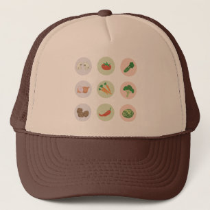 Casquette de légumes