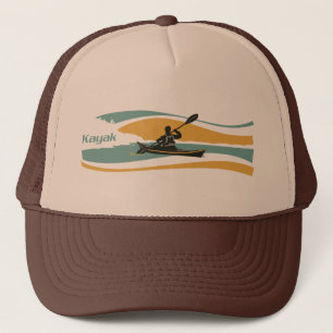 Casquette de lever de soleil de kayak
