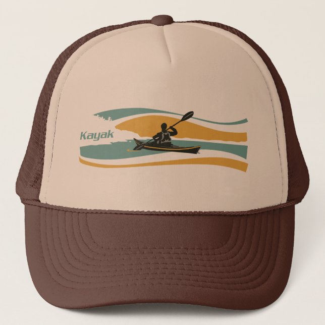 Casquette de lever de soleil de kayak (Devant)