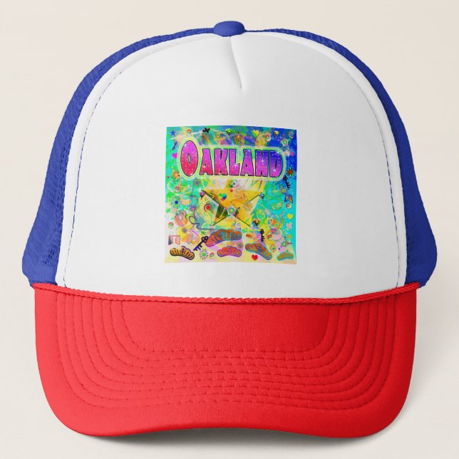 Casquette de l'heure d'époque Oakland (Devant)