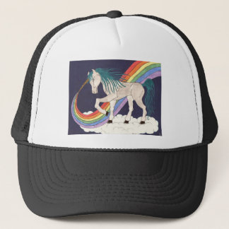 Casquette de licorne d'arc-en-ciel