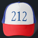 Casquette de l'indicatif régional 212 (NY City)<br><div class="desc">L'indicatif régional 212 est l'un des 86 indicatifs régionaux d'origine assignés en 1947,  et desservait les cinq arrondissements de New York.</div>