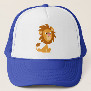 Casquette de Lion à caricature soyeux