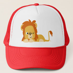 Casquette de Lion du dessin mignon Awake