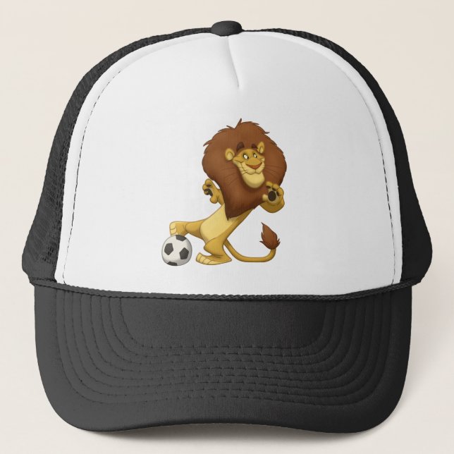 Casquette de lion du football (Devant)