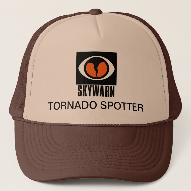 Casquette de l'observateur SKYWARN de tornade (Devant)
