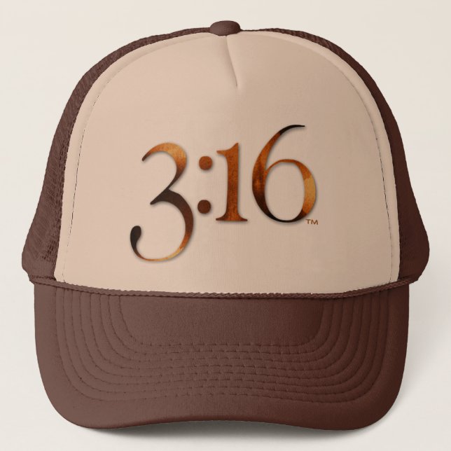 Casquette de logo de 3h16 (Devant)