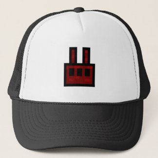 Casquette de logo de 8 de bit travaux de fer