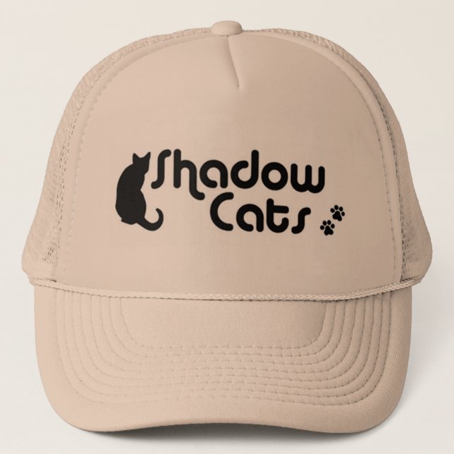 Casquette de logo de chats d'ombre (Devant)