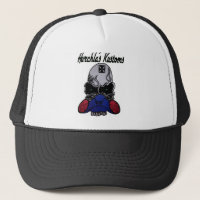 Casquette de LOGO de CRÂNE du KUSTOMS de HURCHLA