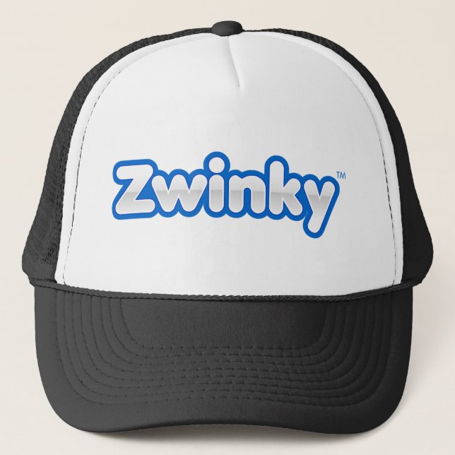 Casquette de logo de Zwinky - noir (Devant)