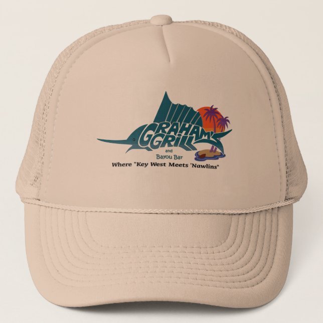 Casquette de logo du gril de Graham (Devant)