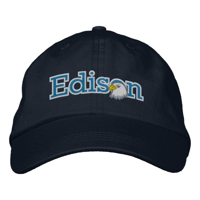 Casquette de logo Edison Masthead brodé (Devant)