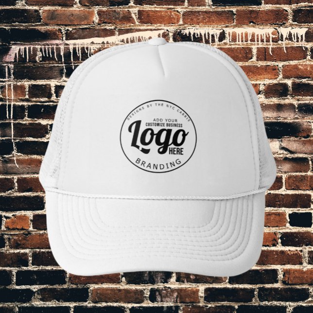 Casquette de logo personnalisé blanc pour peintre (white custom logo hat)