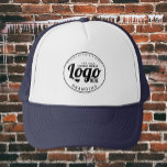 Casquette de logo personnalisé bleu<br><div class="desc">N'hésitez pas à personnaliser et à customiser ce casquette personnalisé bleu pour votre entreprise. Les options de modification sont disponibles.</div>