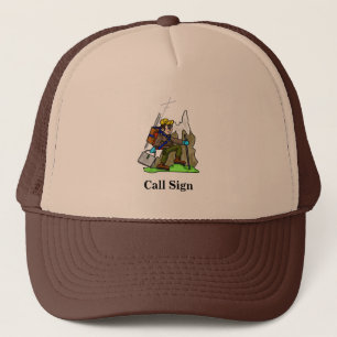 Casquette de l'opérateur radio Ham de Randonnée