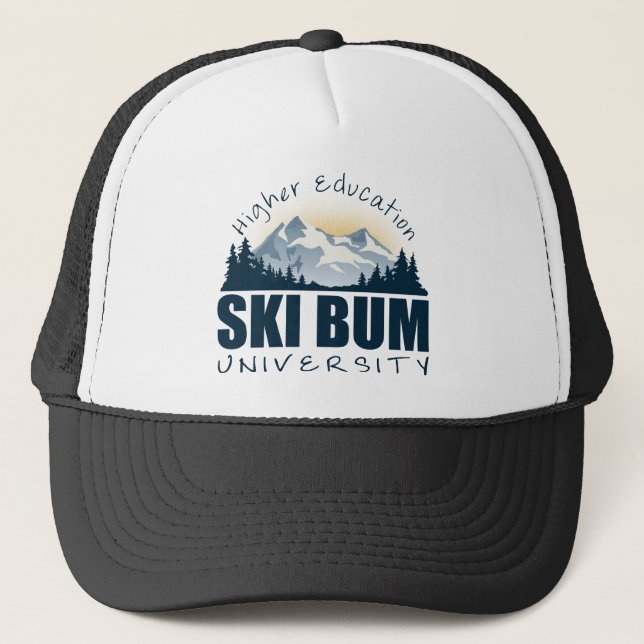 Casquette de l'université Ski Bum (Devant)