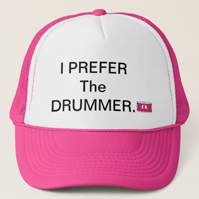 Casquette de Madame DrumHead Prefer Trucker (Devant)